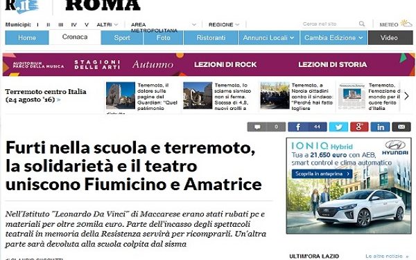 Repubblica.it parla di noi